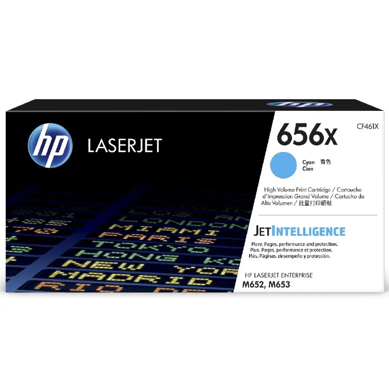HP 656X High Yield Original LaserJet Toner - Cyan | CF461X