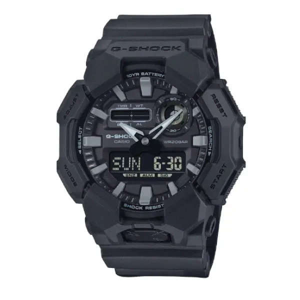 Casio G-SHOCK Analogue-Digital Men Watch - Black | GA-010-1A1DR