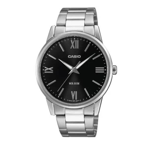 Casio Men 3-Hand Watch - Silver / Black | MTP-1303DD-1AVDF