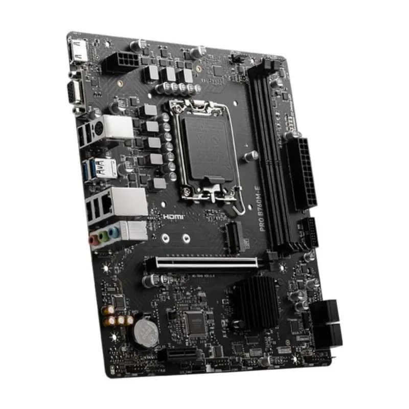 MSI PRO B760M-E DDR5 mATX Motherboard | 911-7D48-071