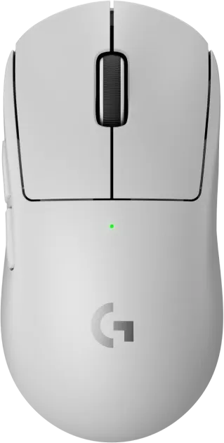 LOGITECH PRO X SUPERLIGHT 2 DEX Wireless Gaming Mouse White | 910-007366