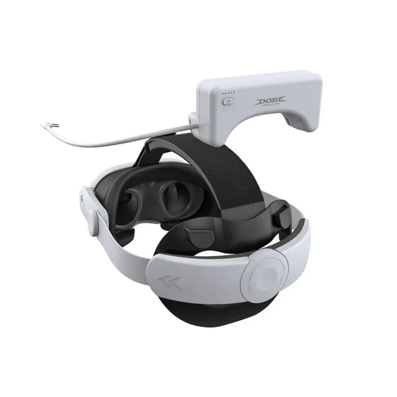 Dobe Adjustable Head Strap & Rechargeable Battery 18500mWh for Meta Quest 3 / Meta Quest 3S TY-3878