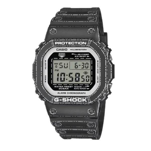 Casio G-SHOCK Origami Casual Digital Watch - Black | DW-5600RGM-1DR
