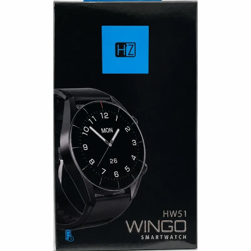 HEATZ Wingo Smart Watch ,Black | HW51