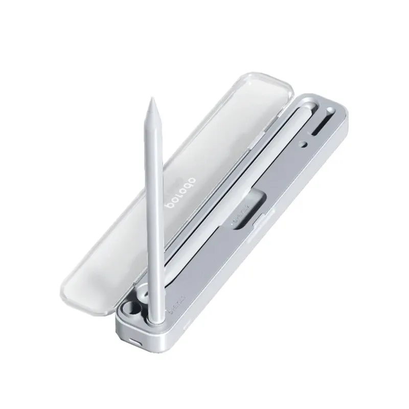 Porodo Wireless Charging & Storage For Pencil 1 & 2 Case, White | PD-CAPEN-WH