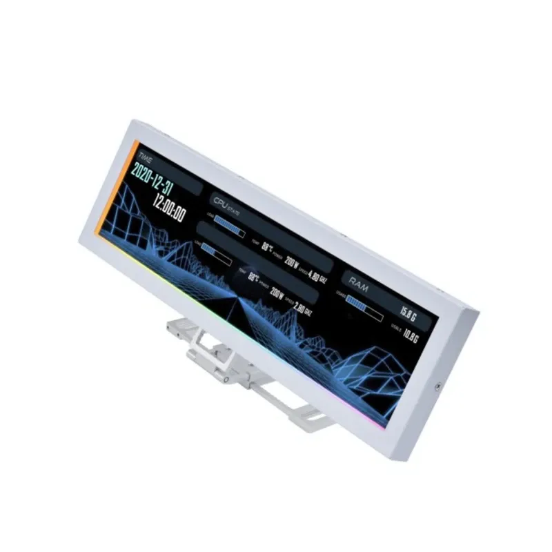 Lian Li 8.8″ Universal Screen for PC - White | G89.SM088W.00
