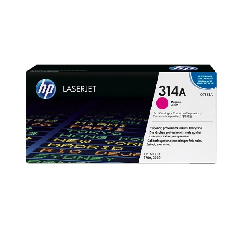 HP 314A Original LaserJet Toner Cartridge - Magenta | Q7563A