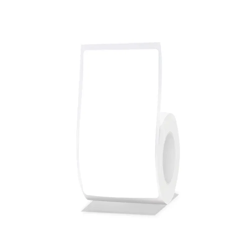 NIIMBOT B21 White Thermal Label - 115 Label/Roll - 38x70mm - Red and Black Dual Color