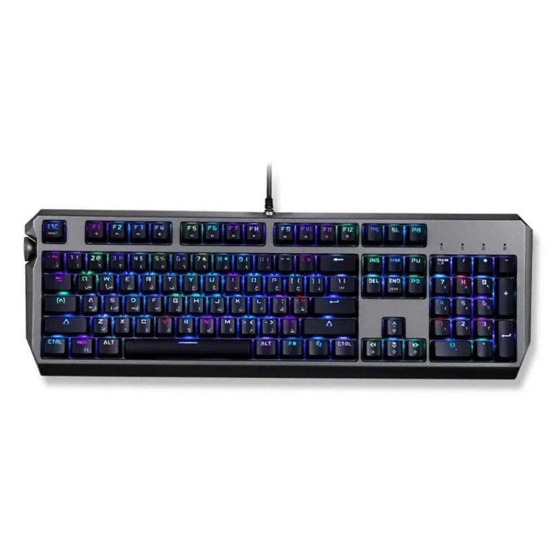 Porodo Gaming Wired Full Keyboard - Red Switch | PDX219-RSW