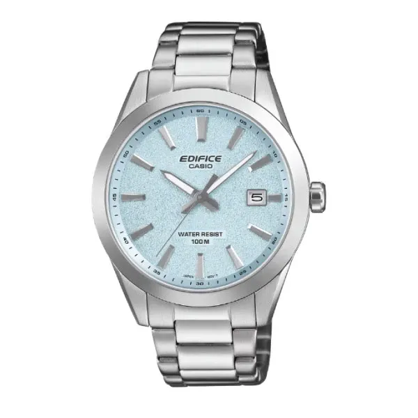 Casio Edifice Men Analog Watch - Blue Silver | EFV-160D-2BVDF