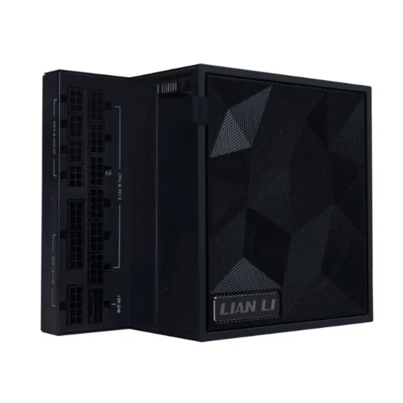 Lian Li EDGE Gold 850W Fully Modular Low-Noise ATX 3.1 & PCIE 5.1 Compliant Black Power Supply | G9P.EG0850G.B000.EU