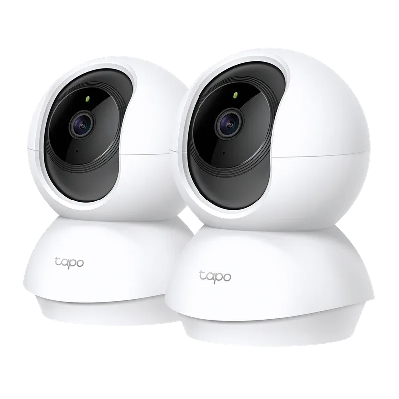 TP-Link Tilt Home Security Wi-Fi Camera (2-Pack) | Tapo C200P2