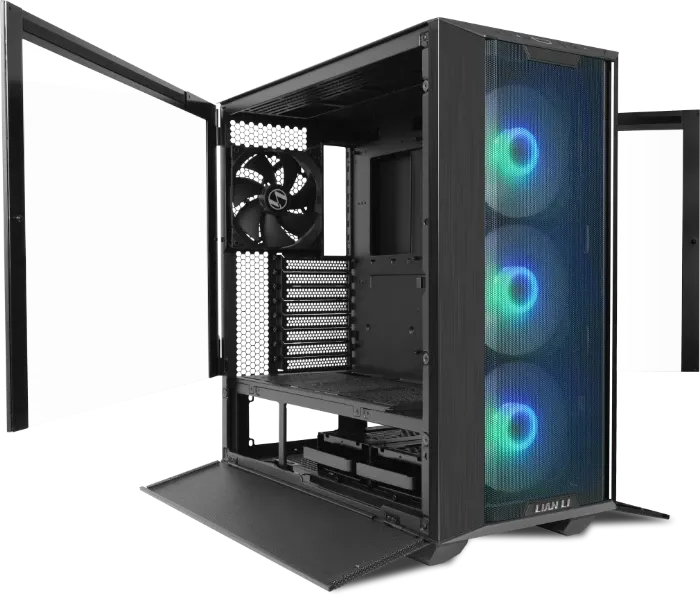 Lian Li LANCOOL III RGB Mid-Tower Case – Black | G99.LAN3RX.00