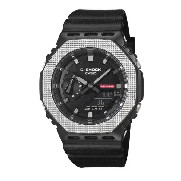 Casio G-SHOCK Men Watch - Black / Silver | GM-2100BM-1ADR