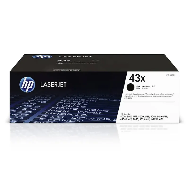 HP 43X High Yield Original LaserJet Toner - Black | C8543X