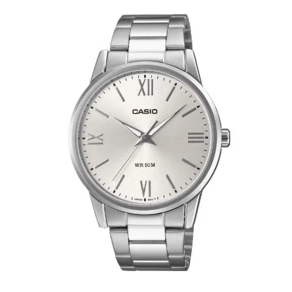 Casio Men 3-Hand Watch - Silver | MTP-1303DD-7AVDF