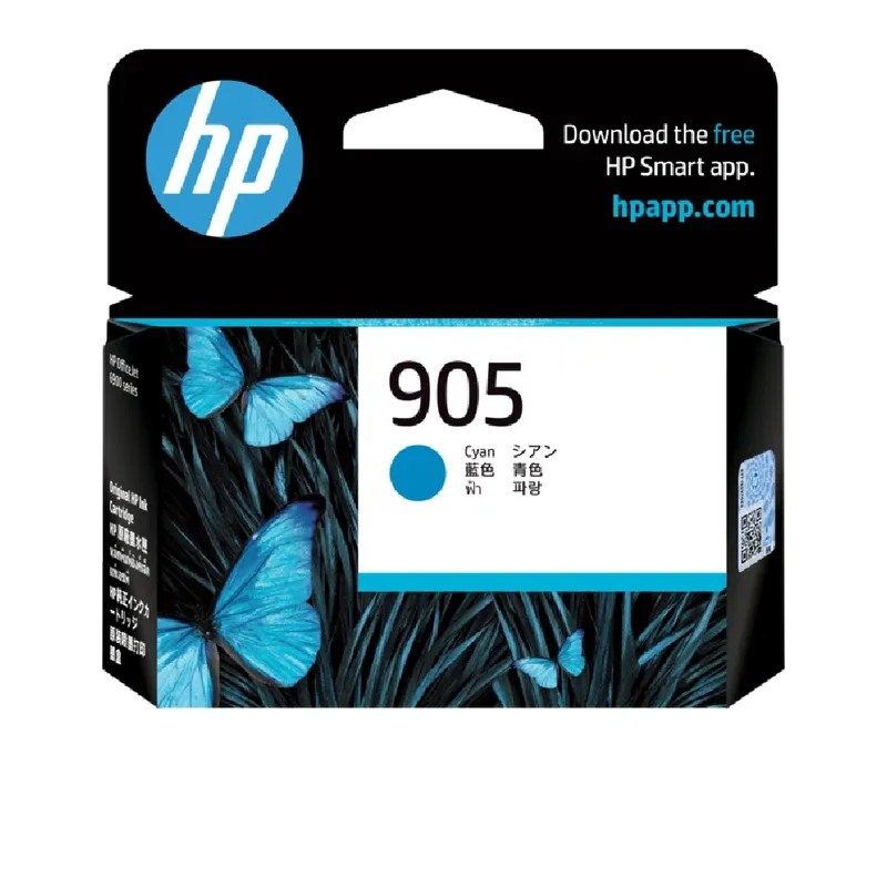 HP 905 Original Ink Cartridge - Cyan | T6L89AA