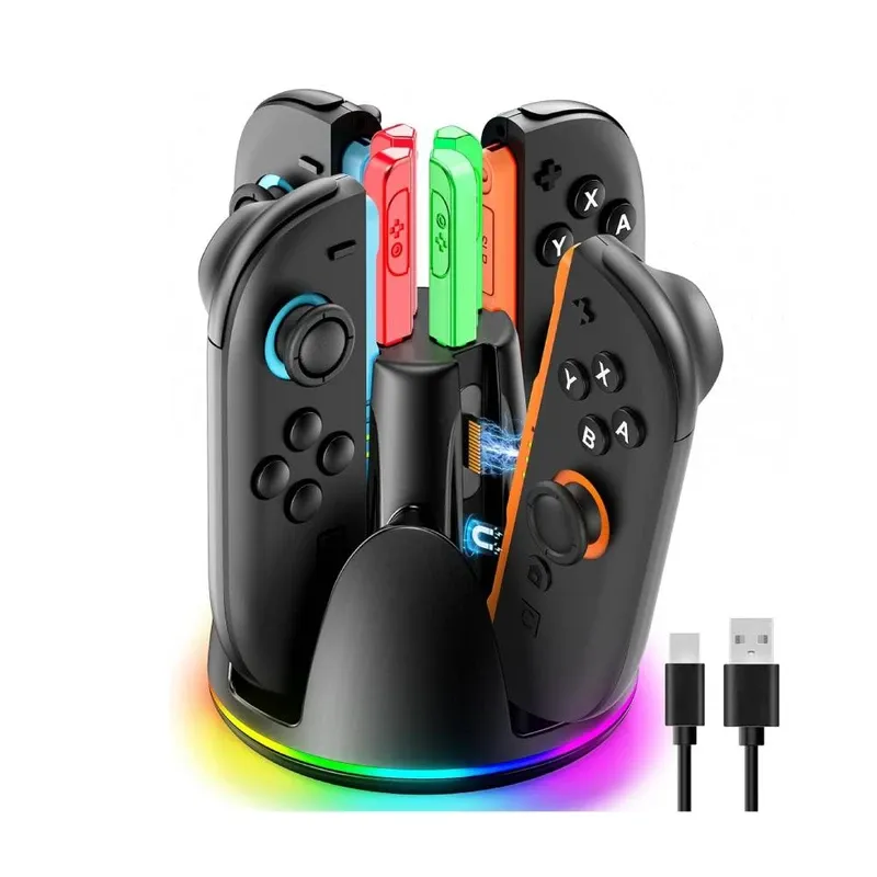 Nintendo Switch 2 Joy-Con 2 Charging Dock with RGB Lights - 2.5H Fast Charging