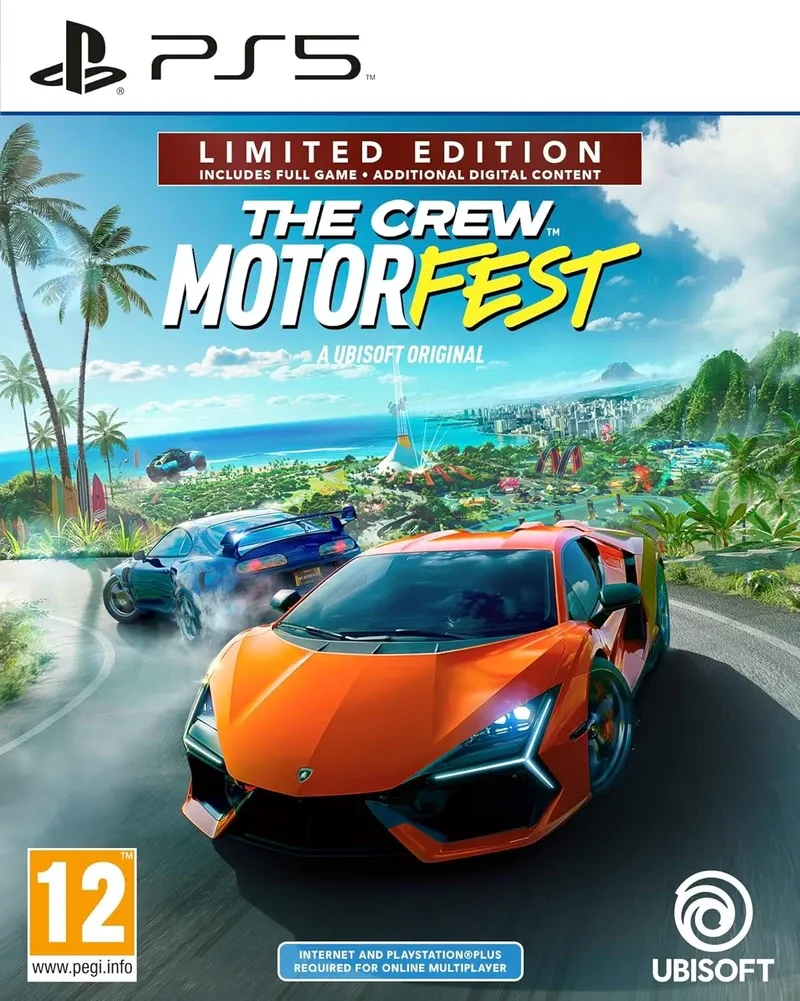 The Crew Motorfest Special Edition PS5 Video Game DVD