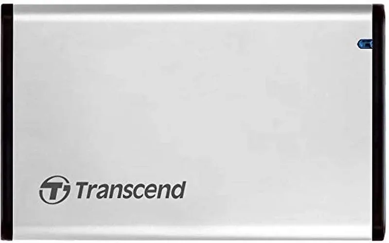Transcend StoreJet USB 3.0 External Hard Drive Enclosure Aluminum Housing | TS0GSJ25S3