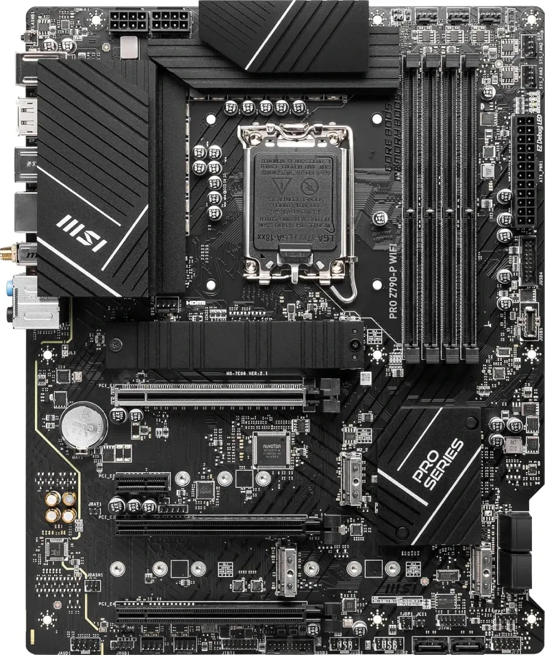 MSI PRO Z790-P WIFI DDR5 ATX Motherboard | 911-7E06-073