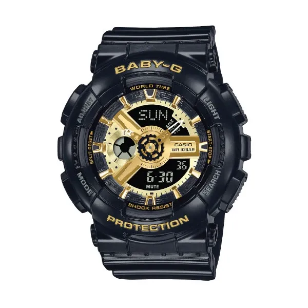 Casio Baby-G Women Analog-Digital Watch - Black | BA-110X-1ADR