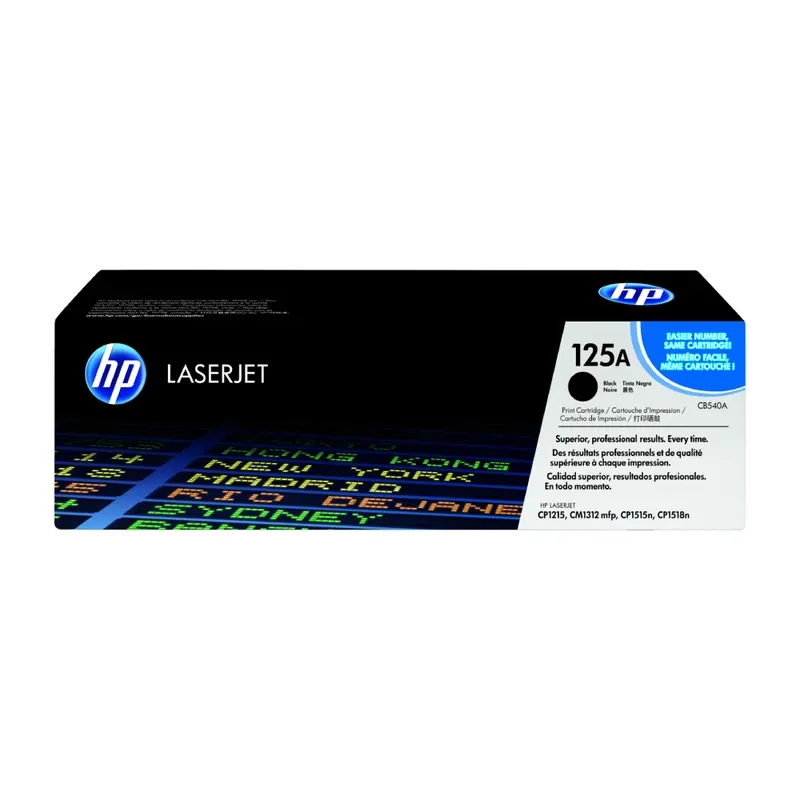 HP 125A CB540A/CE320/CF210 Black Original Toner Cartridge