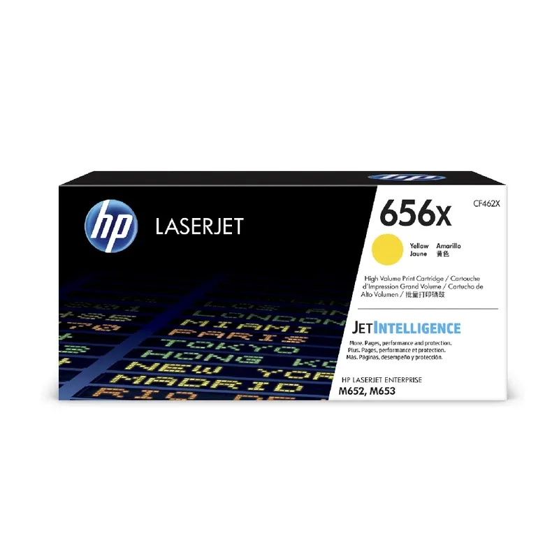 HP 656X High Yield Original LaserJet Toner - Yellow | CF462X