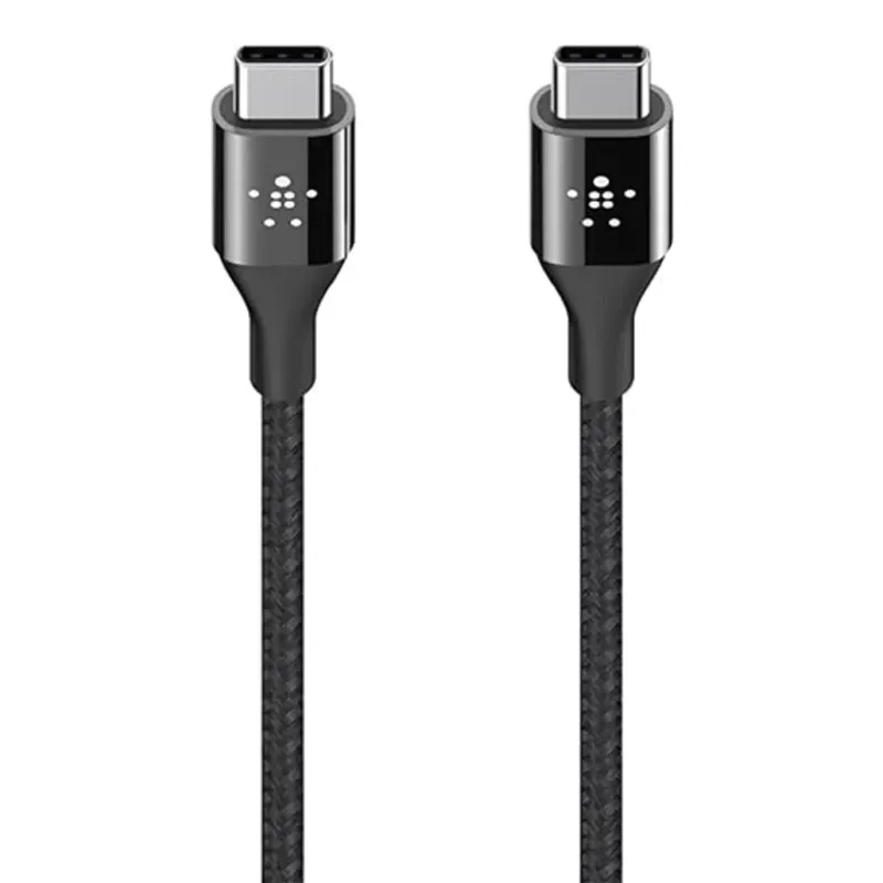 Belkin MIXIT DuraTek Kevlar USB-C to USB-C Cable – 4 Feet Black | BLKNMIXIT