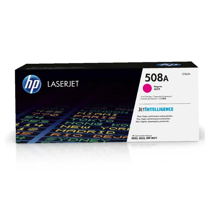 HP 508A Original LaserJet Toner Cartridge - Magenta | CF363A