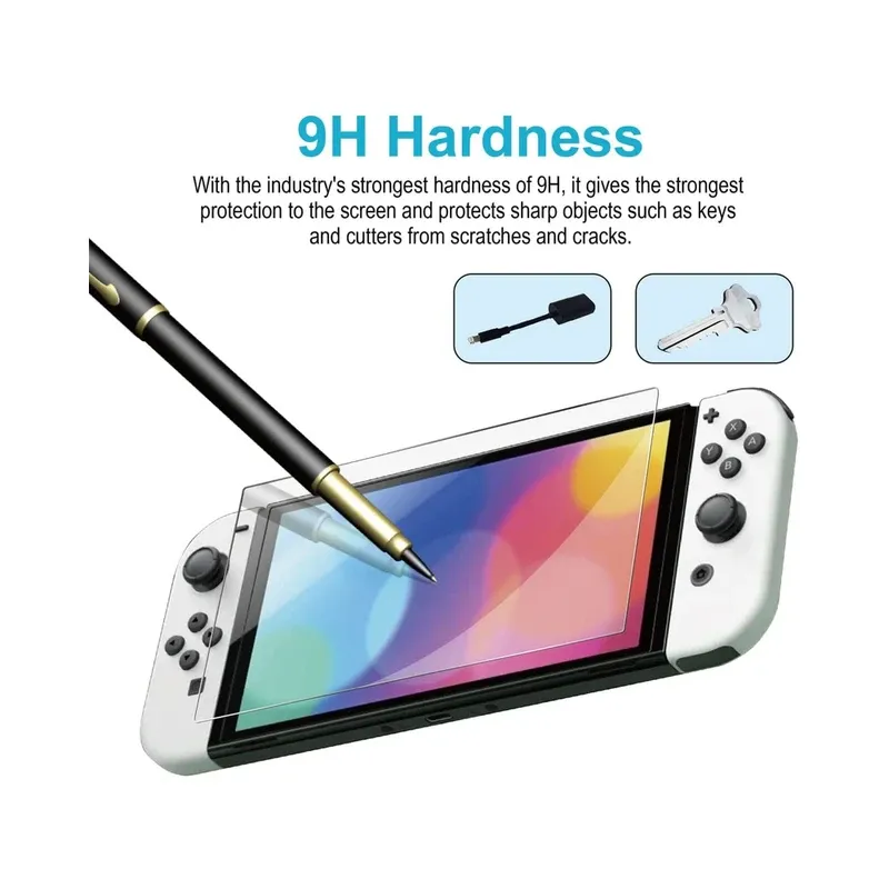 Nintendo Switch OLED Tempered Glass Screen Protector