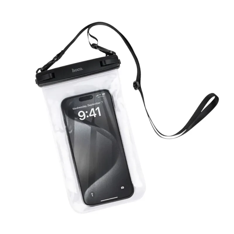 Hoco Touch Control Transparent Waterproof Mobile Bag | HX52