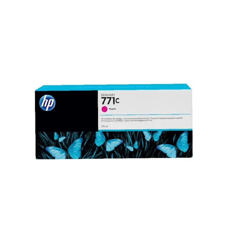 HP 771C 775-ml Original DesignJet Ink Cartridge - Magenta | B6Y09A