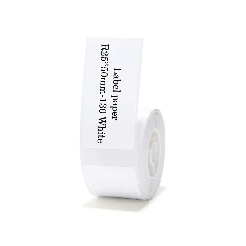 NIIMBOT D101 White Thermal Label - 125 Label/Roll - 25*50mm