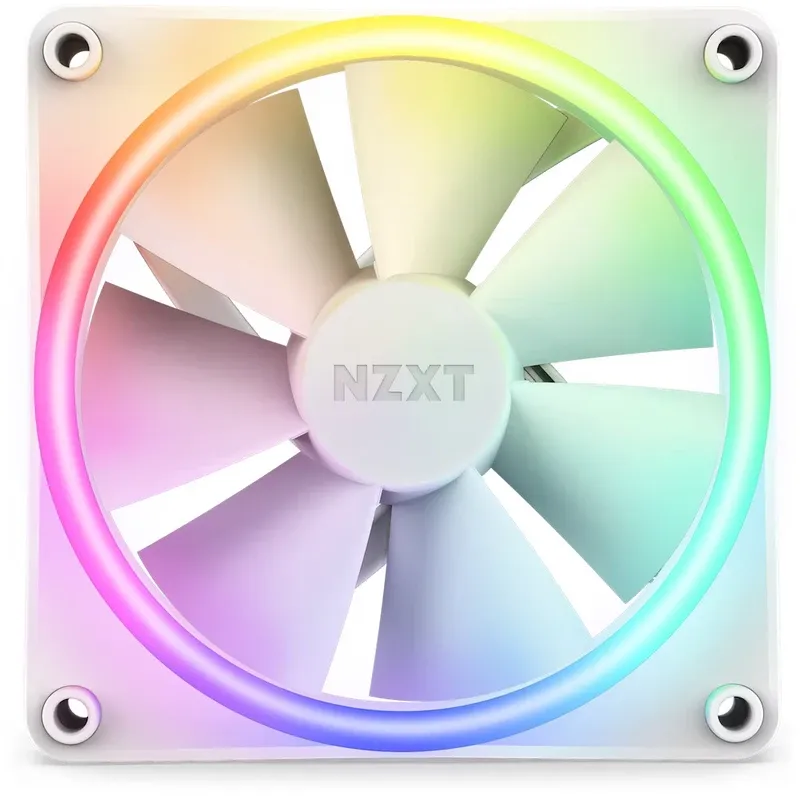 NZXT F120 RGB Duo Fan - White | RF-D12SF-W1
