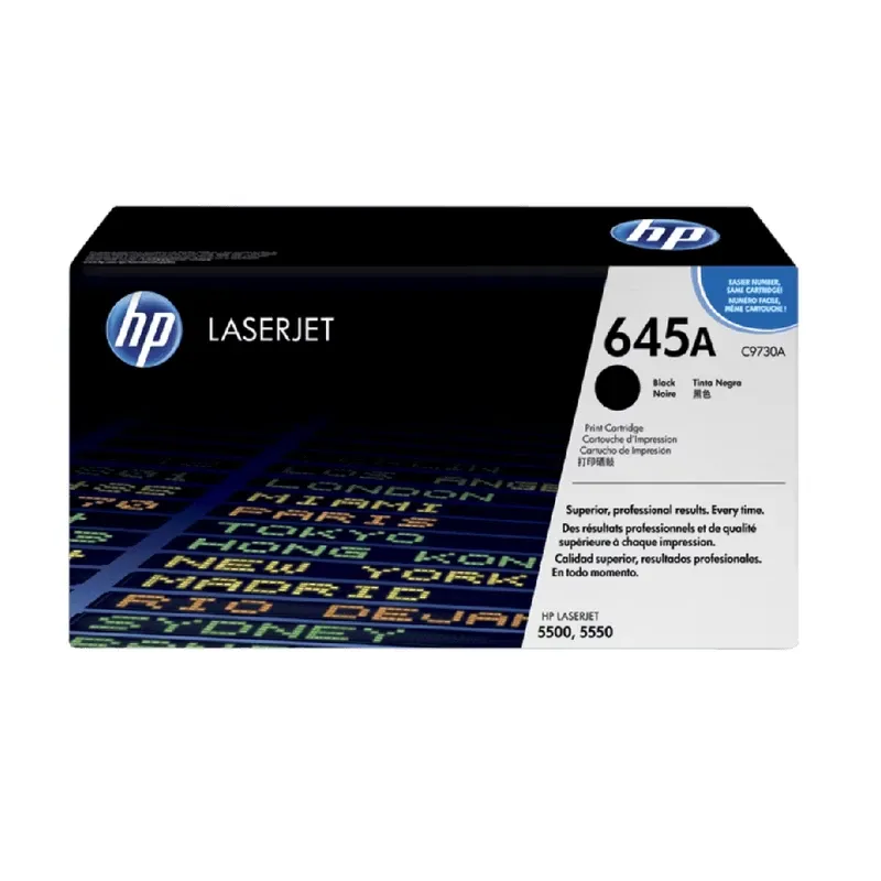 HP 645A Original LaserJet Toner Cartridge - Black | C9730A