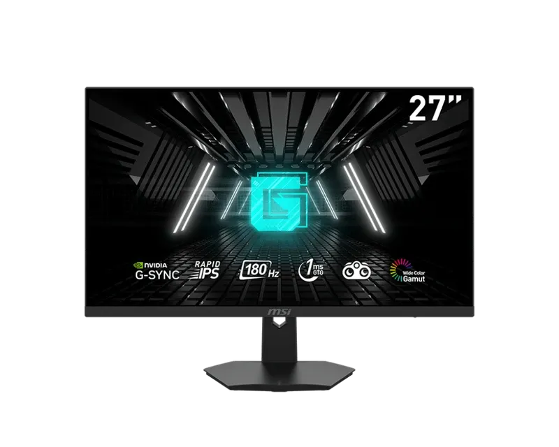 MSI 27" Gaming Monitor, 1920 x 1080 (FHD), IPS, 1ms, 180Hz G-SYNC Compatible, HDMI, Displayport | G274F