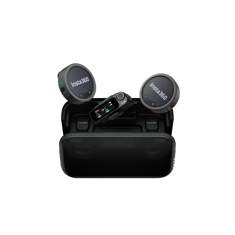 Insta360 Mic Pro 2 TX + 1 RX Professional Wireless Microphone System