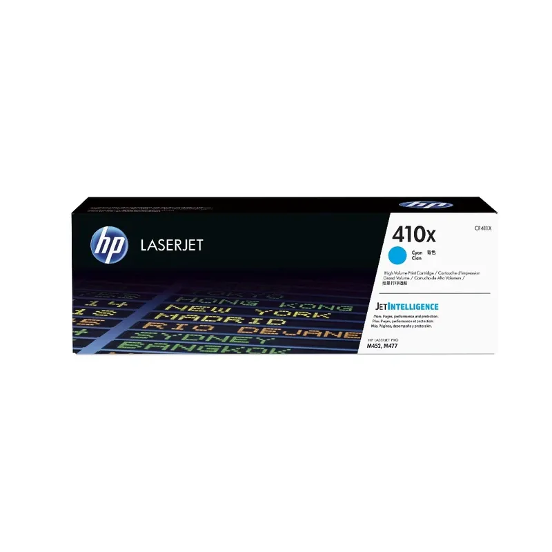 HP 410X High Yield Original LaserJet Toner - Cyan | CF411X