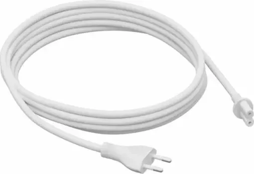 Sonos Long Power Cable - White (Compatible with Five, Beam, Amp, Sub G3, Arc, Play5 G2, Playbase)