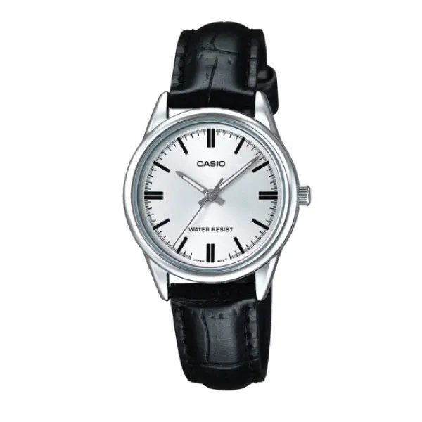 Casio Women 3-Hand Watch - Black / Silver | LTP-V005L-7AUDF