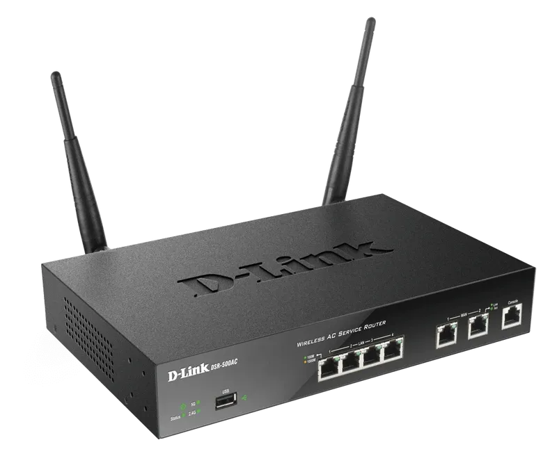 DLink VPN Router WiFi 5 Access Point 6 Port | DSR-1000AC/MNA