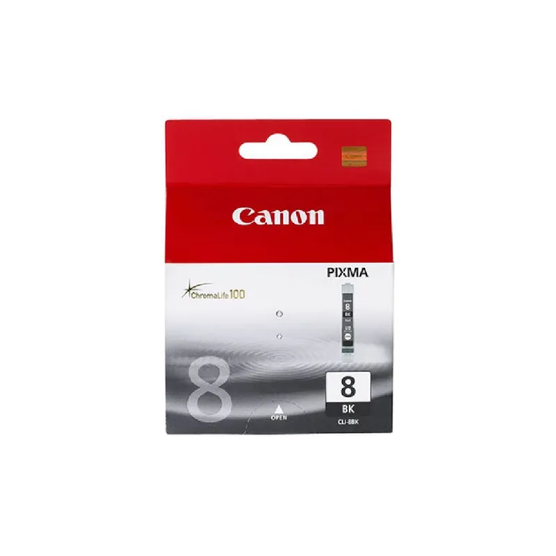 Canon Original Ink Tank, Black | CLI8BK