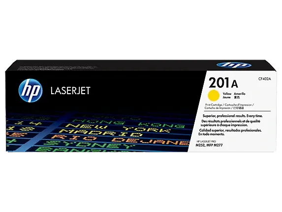 HP CF402A 201A Yellow Original Laser Toner | CF402A