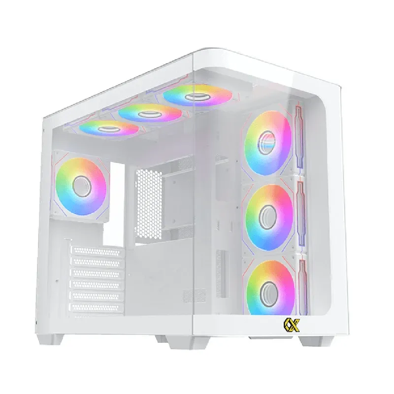 XIGMATEK Pano WHITE ARGB Gaming Case | EN44267