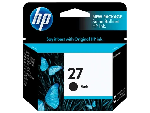 HP 27 Original Ink Cartridge - Black | C8727AE