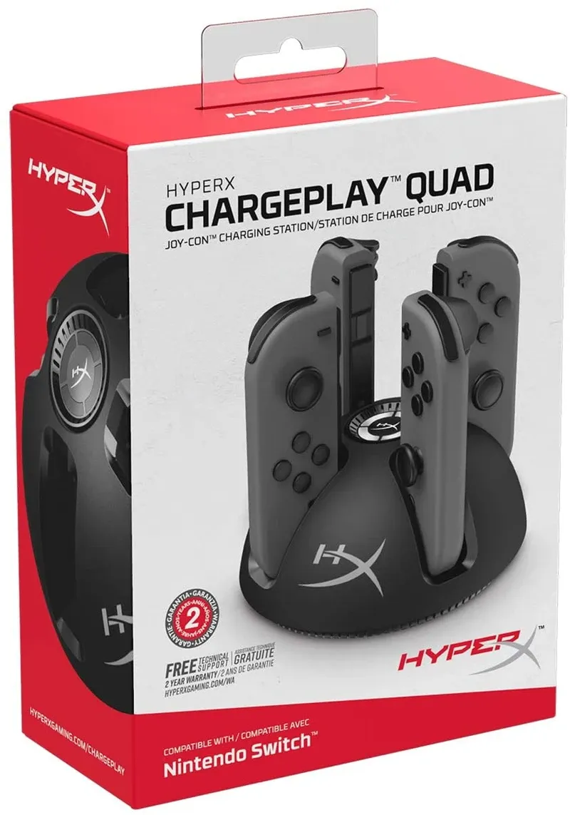 HyperX ChargePlay Quad for NS | HX-CPQD-U