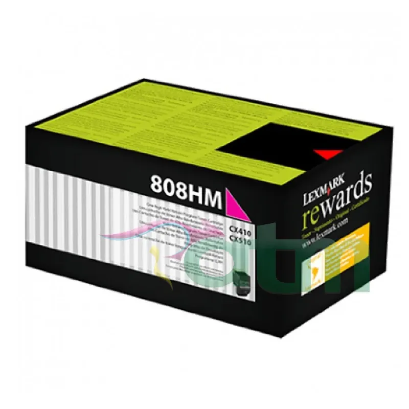 Lexmark CX410 High Yield Original Toner - Magenta | 80C8HM0