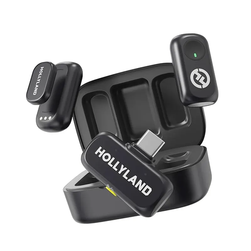 Hollyland LARK A1 DUO Wireless Microphone – Type-C Version