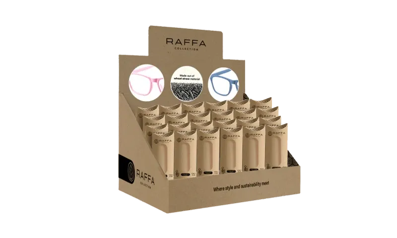 RAFFA ECO WHEAT READER DISPLAY ( 24 PCS) | RA97109